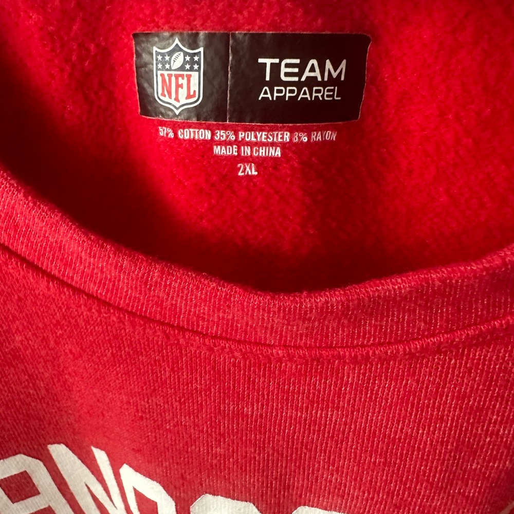 Kansas City Chiefs sweater 2XL - Picture 3 of 3